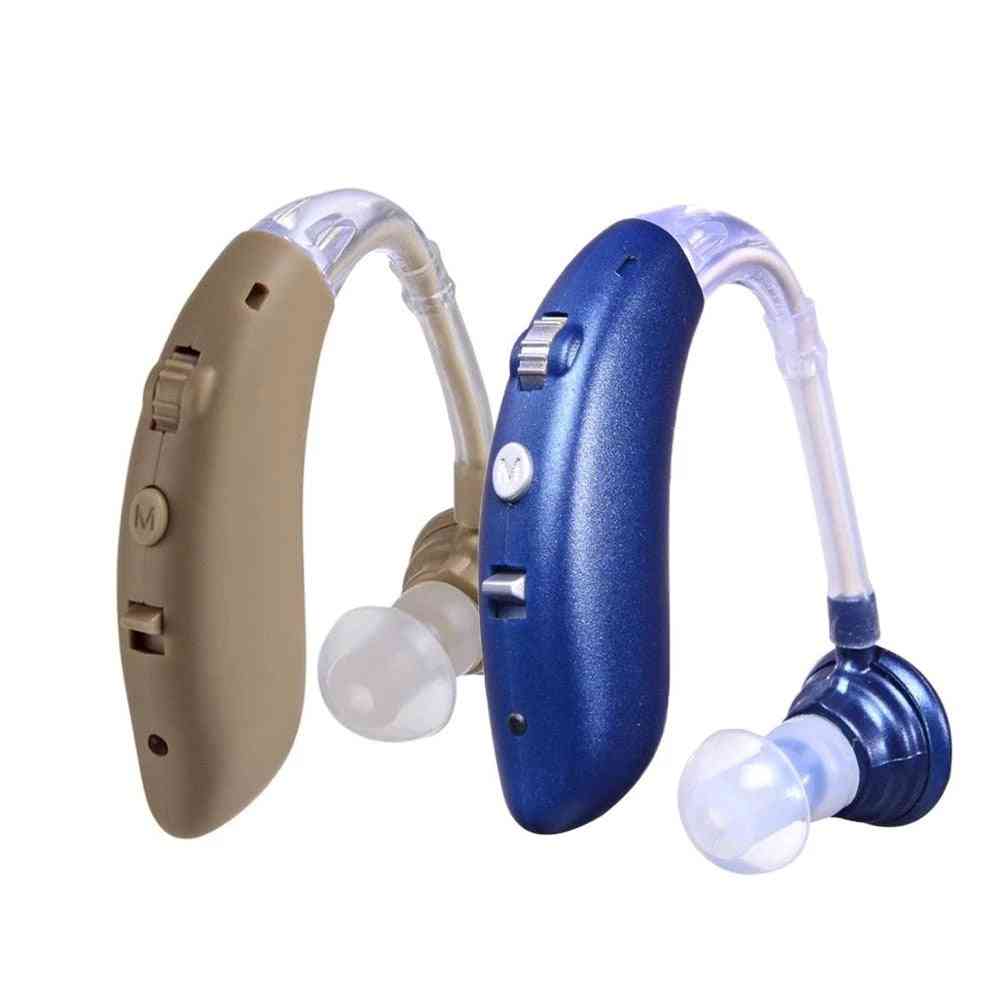 Mini Rechargeable Adjustable Tone Sound Amplifier Hearing Aid Deaf