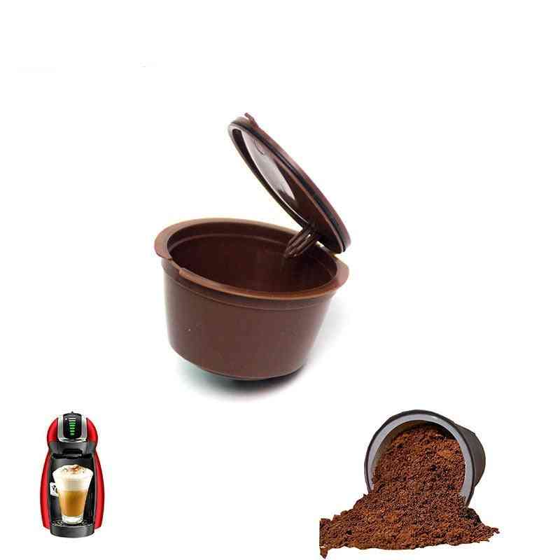 Påfyllningsbar kaffekapselkopp gånger återanvändbar kompatibel för nescafe