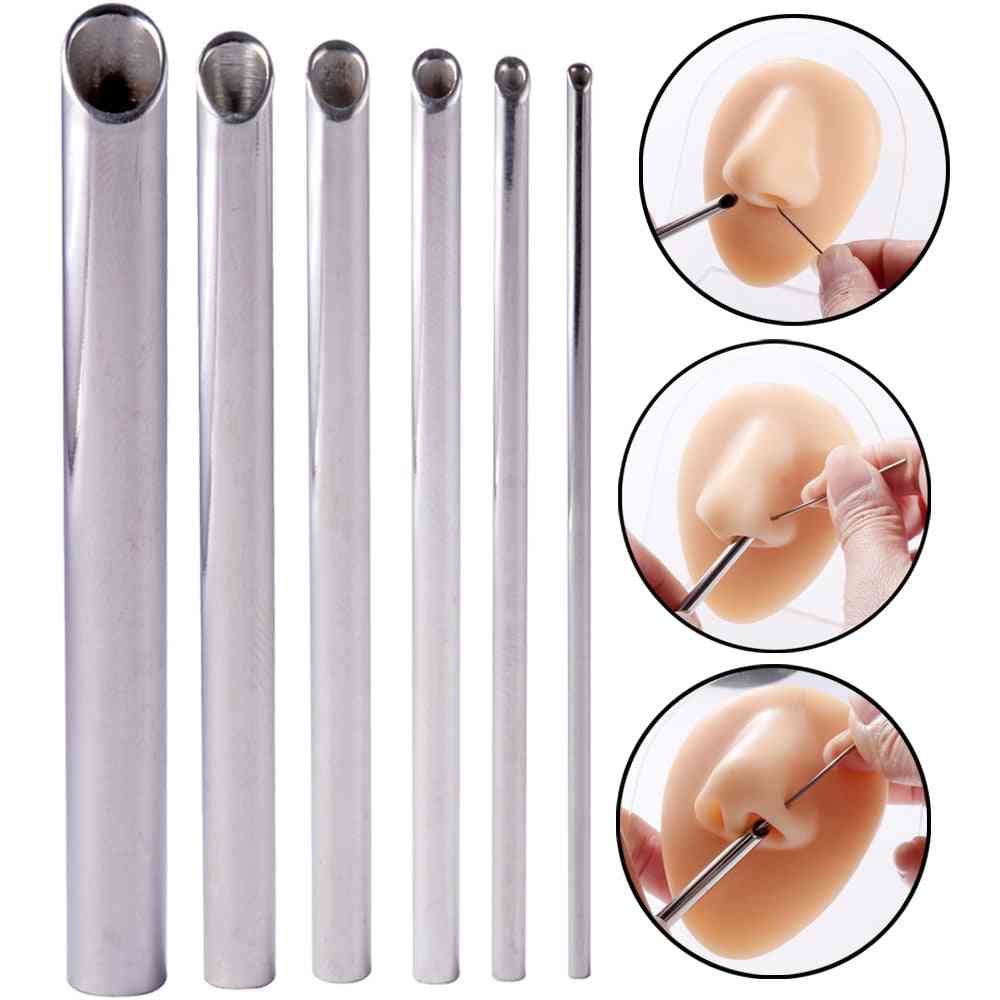 Surgical Steel Piercing Needle Receiving Tube Body Jewelry