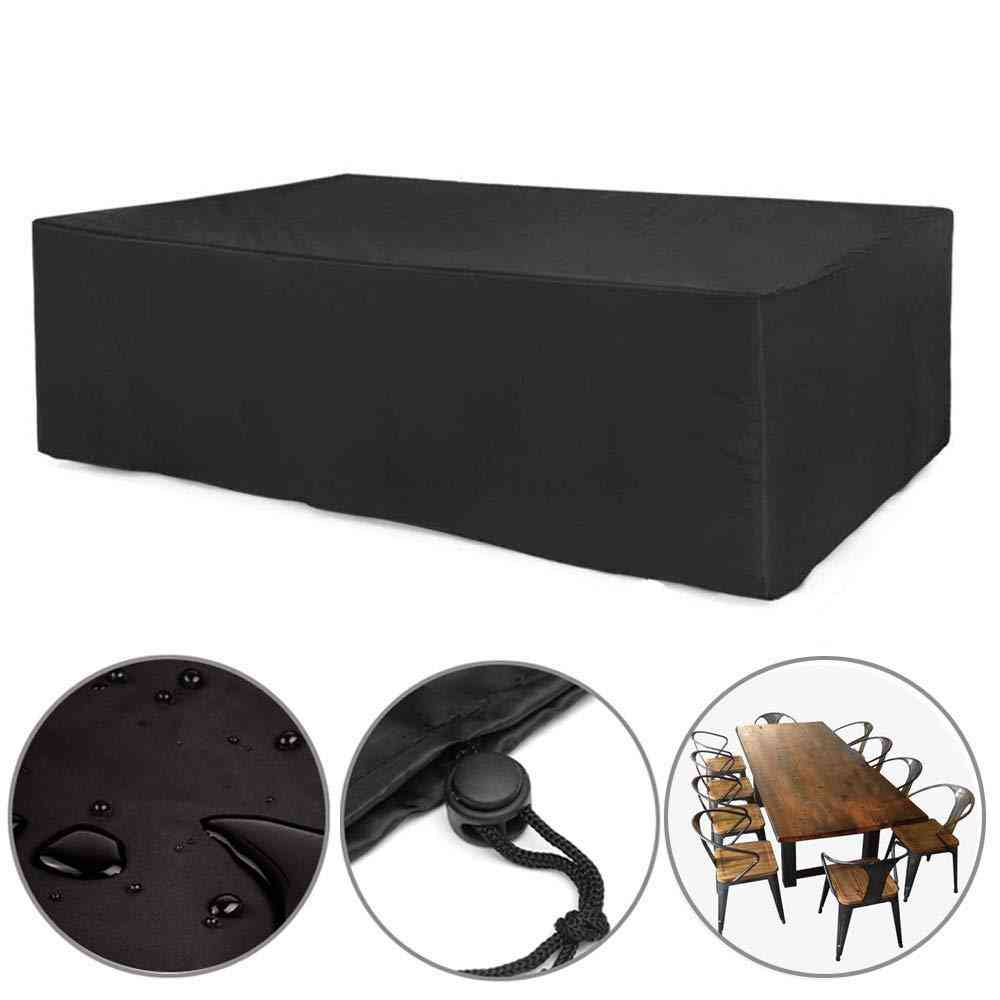 Rattan Table Cube Sofa Windproof Furniture Cover