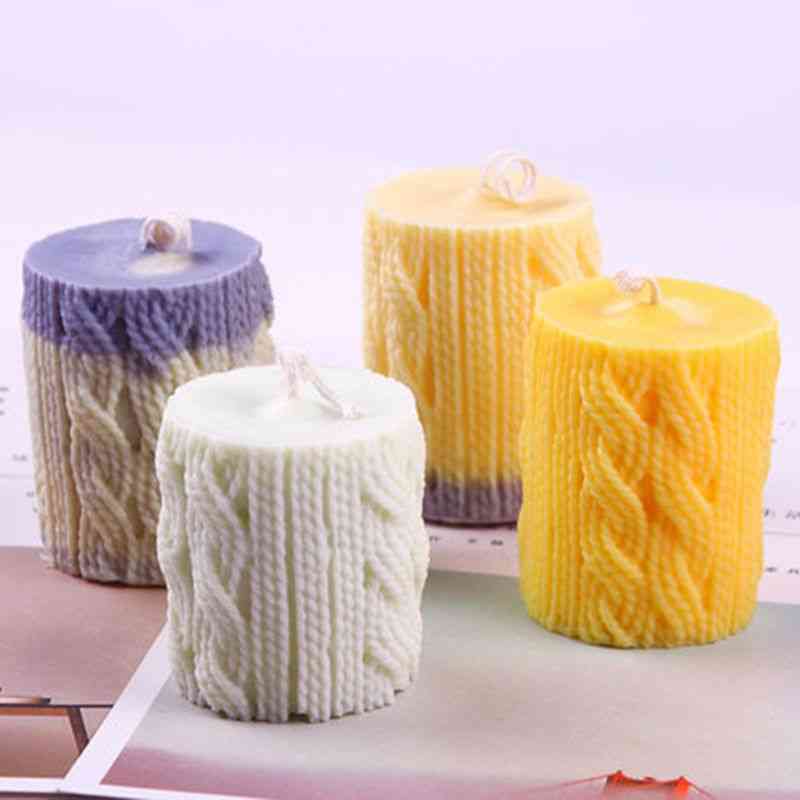 3d Sweater Sleeve Shaped Candle Mold