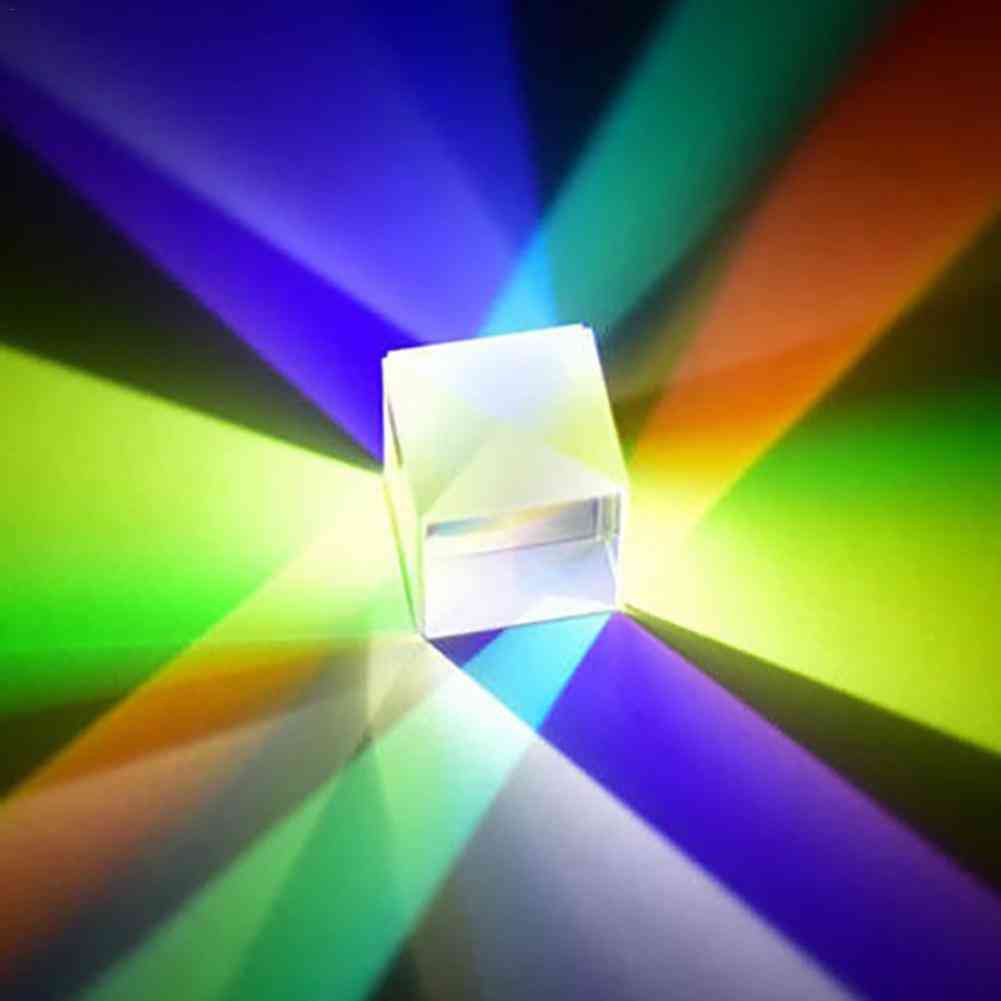 Prisma sexsidigt starkt ljus kombinerat kubprisma
