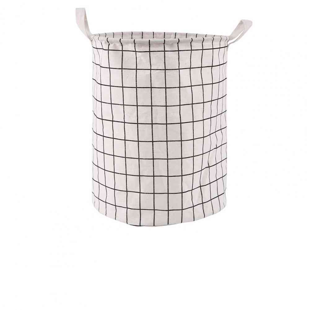 Laundry Basket Foldable Large Capacity Storage Baskets With Handle