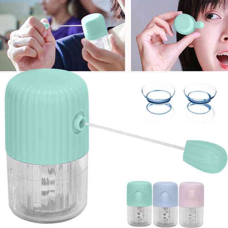 Portable Contact Lens Cute Washer Box