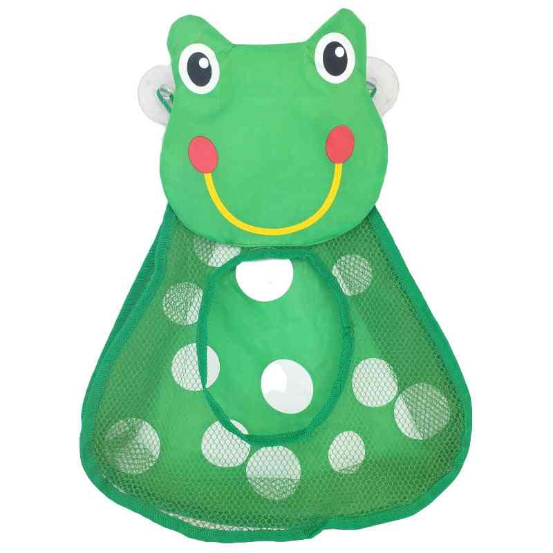Cute Duck Frog Toy Mesh Net Storage Bag