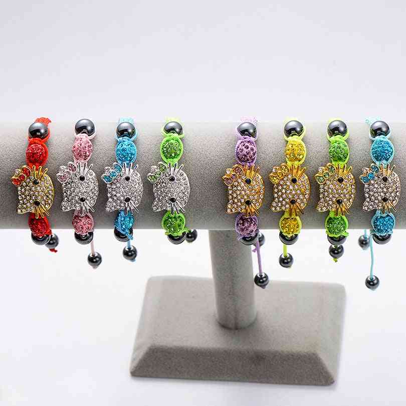 Handmade Cute Cat Bracelet For Kids