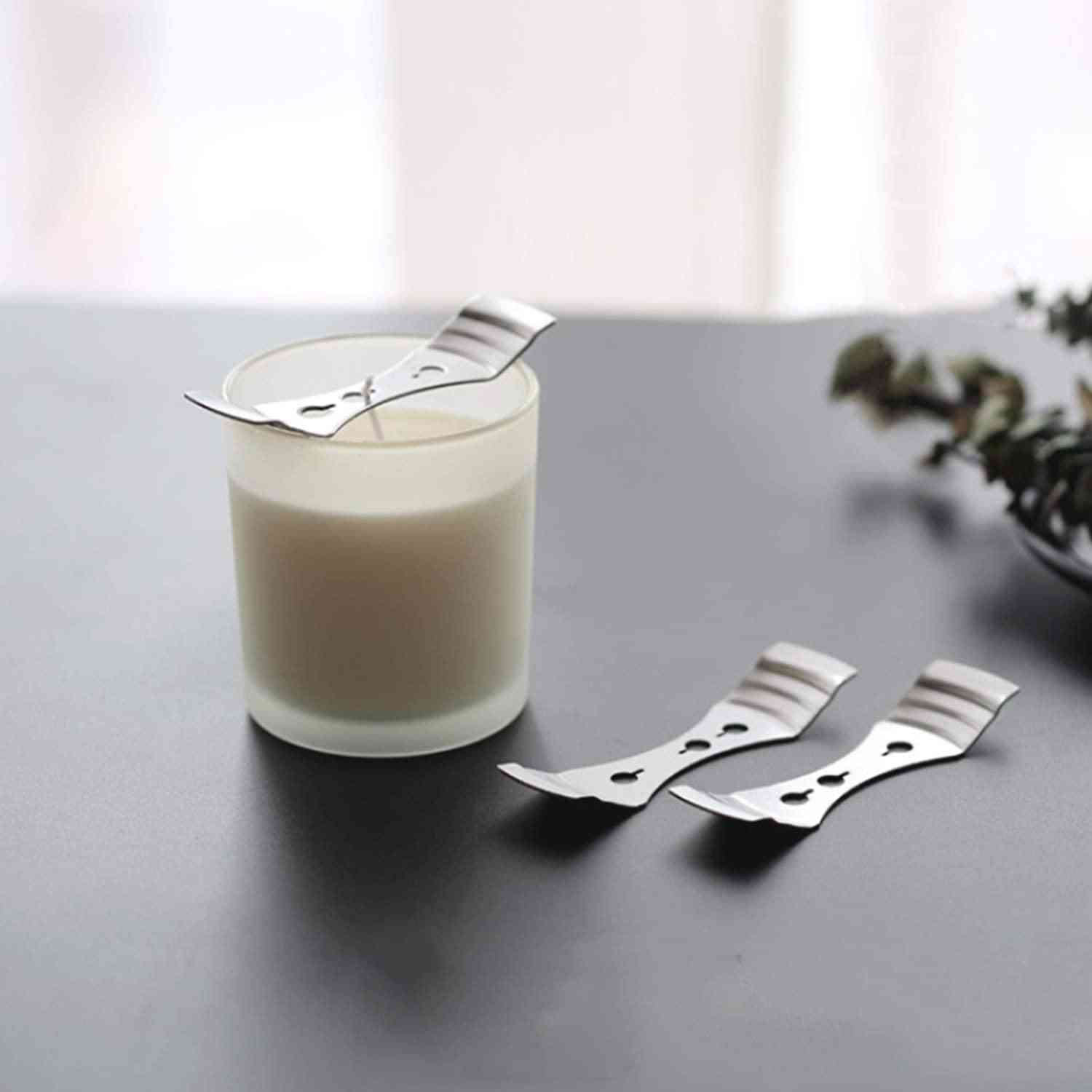 Silver Stainless Steel Candle Wick Holder For Candle Making