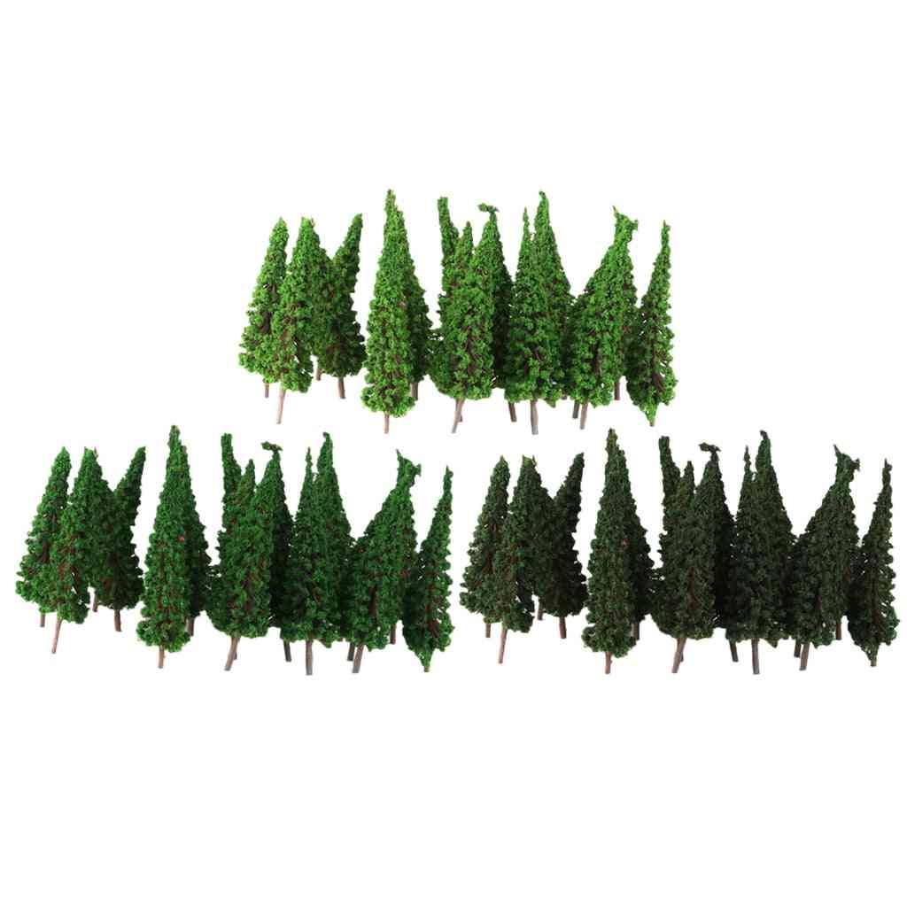 Ho Scale Cedar Model Trees Train