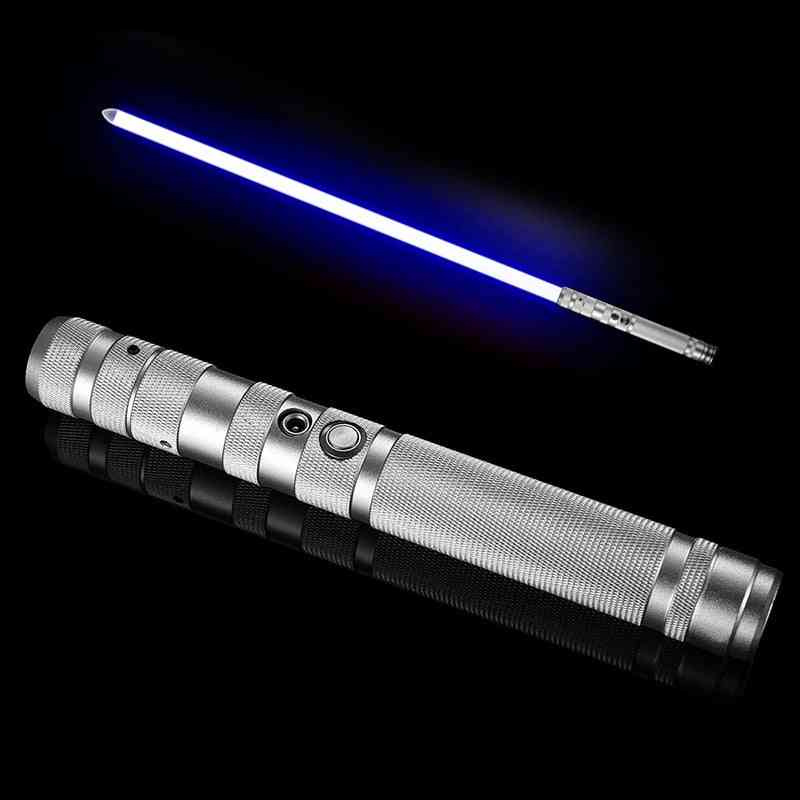 Metal Handle Rgb Cosplay Double-edged Light Saber Laser