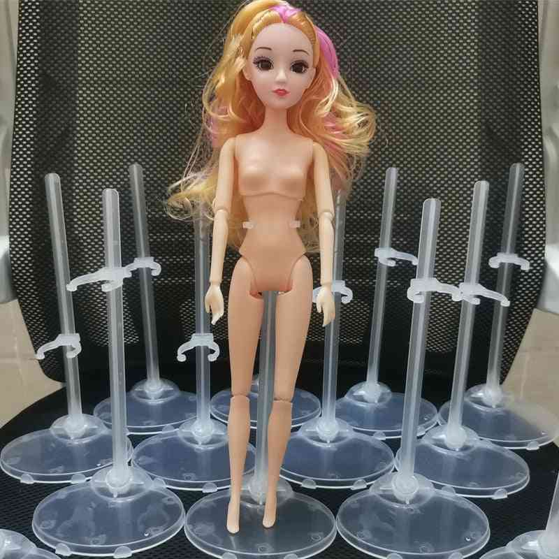 Doll Holding Stands - Transparent Racks Accessories