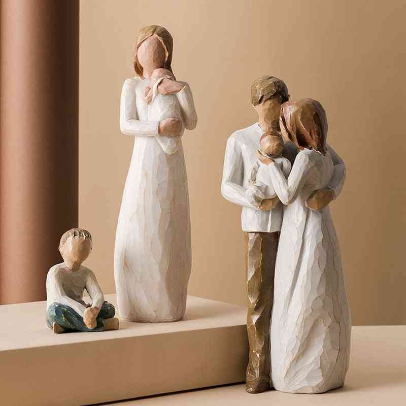 People Model Figurines For Interior Home Decoration