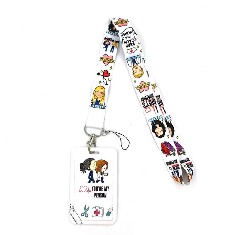 Fashion Lanyard Id Badge Holder Bus Pass Case Cover