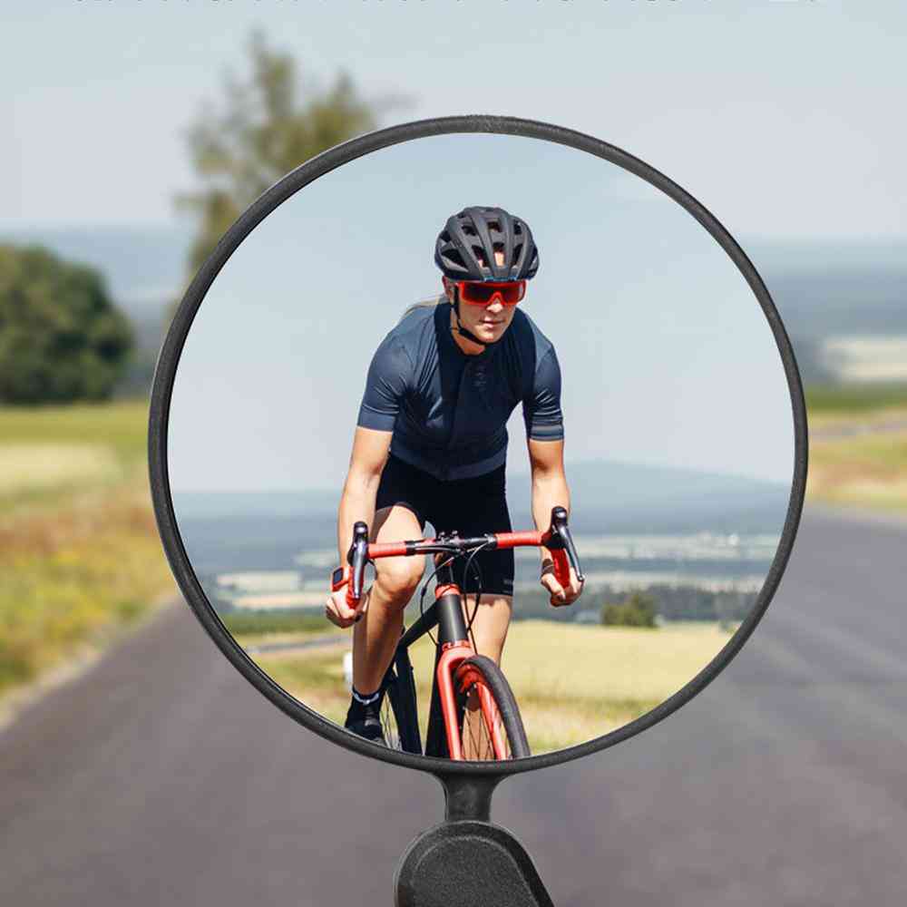 Bicycle Foldable Convex Rearview Mirror (single)