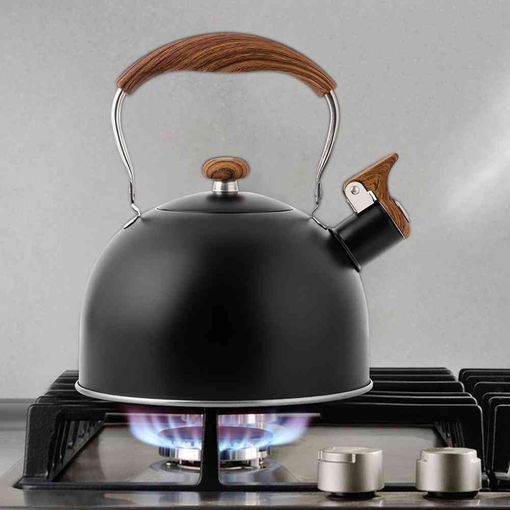 Stainless Steel Whistling Tea Kettle Food Grade Teapot For Make Tea Boil Water