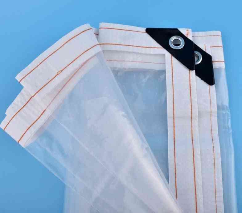 Plastic Rainproof Cloth Transparent Pe Film Garden Balcony