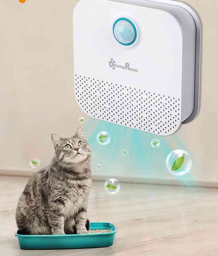 4000mah Smart Cat Odor Purifier For Cats Litter Box