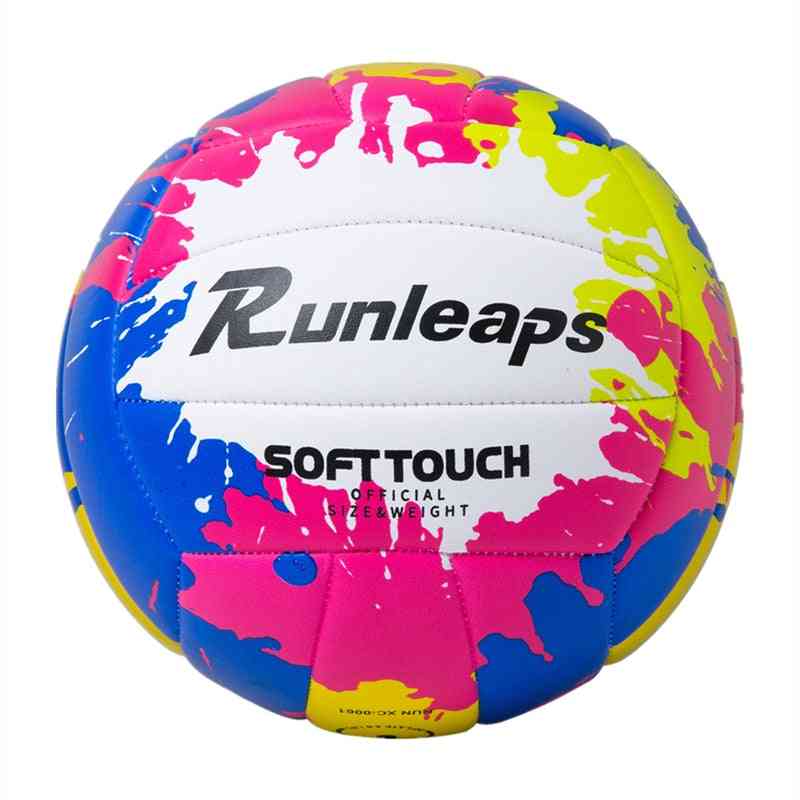 Indoor Training Ball Soft Touch Pu Volleyball