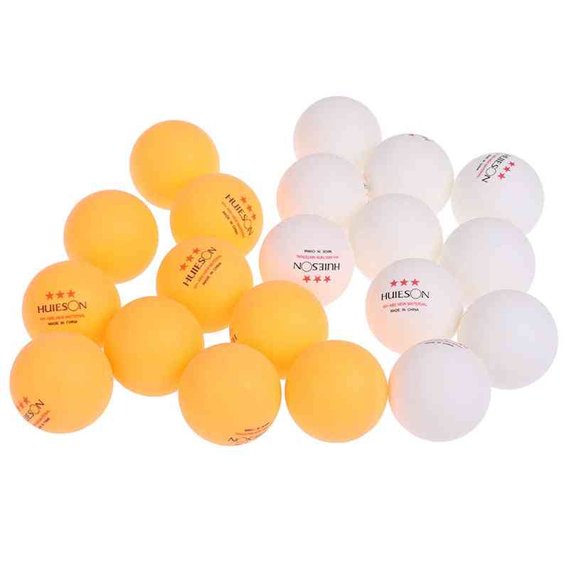 Abs plast pingisbollar för bordtennisträning