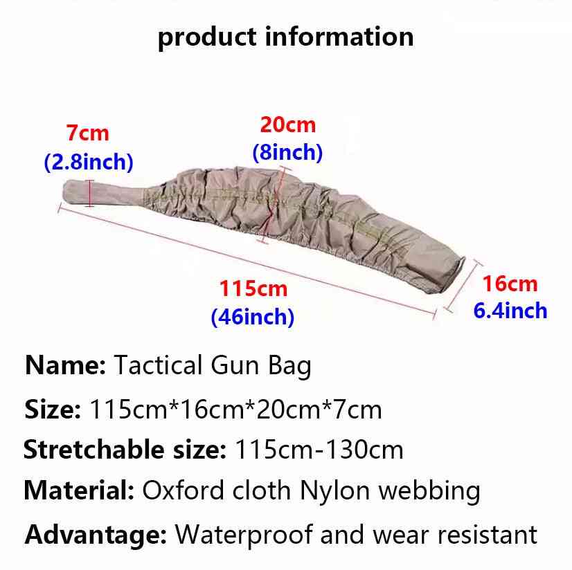 Maple Leaf Camouflage Soft Rifle Gun Case