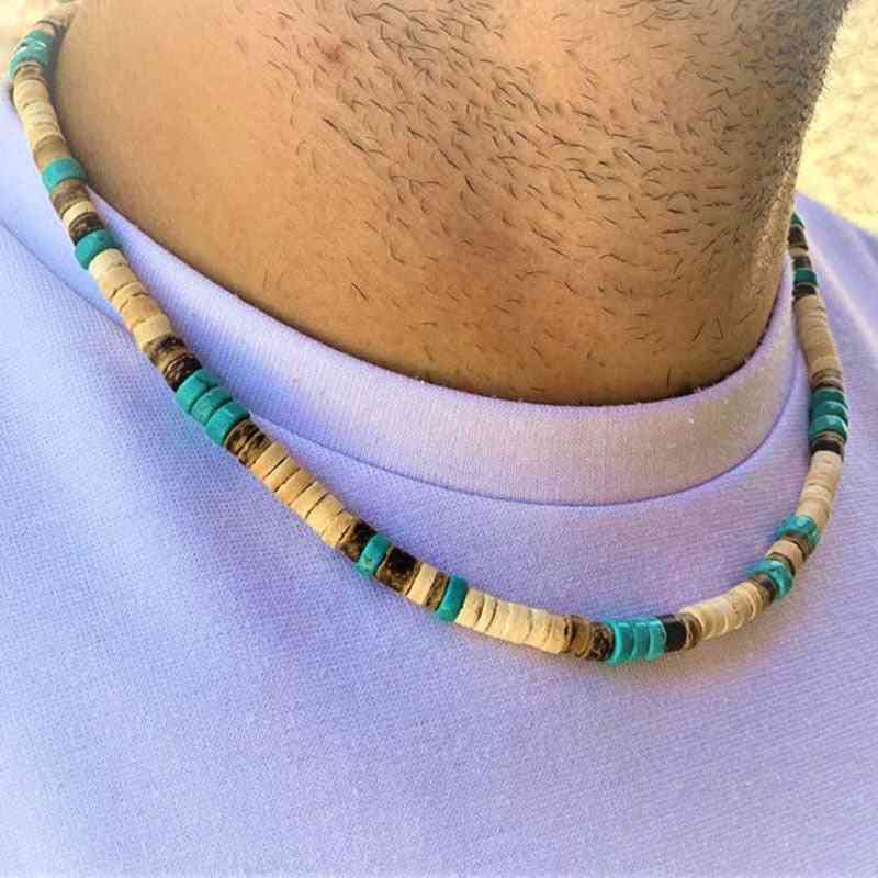 Mens Beaded Necklace Necklace - African Necklace