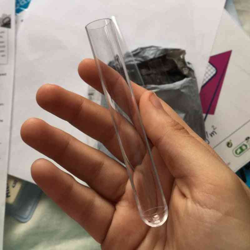 Clear Plastic Test Tube With Cork