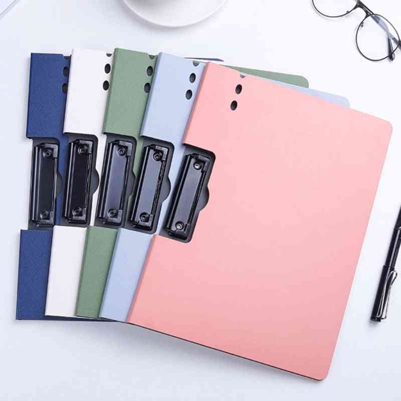 A4 Foldable Plastic Clipboards Foldable Cover File