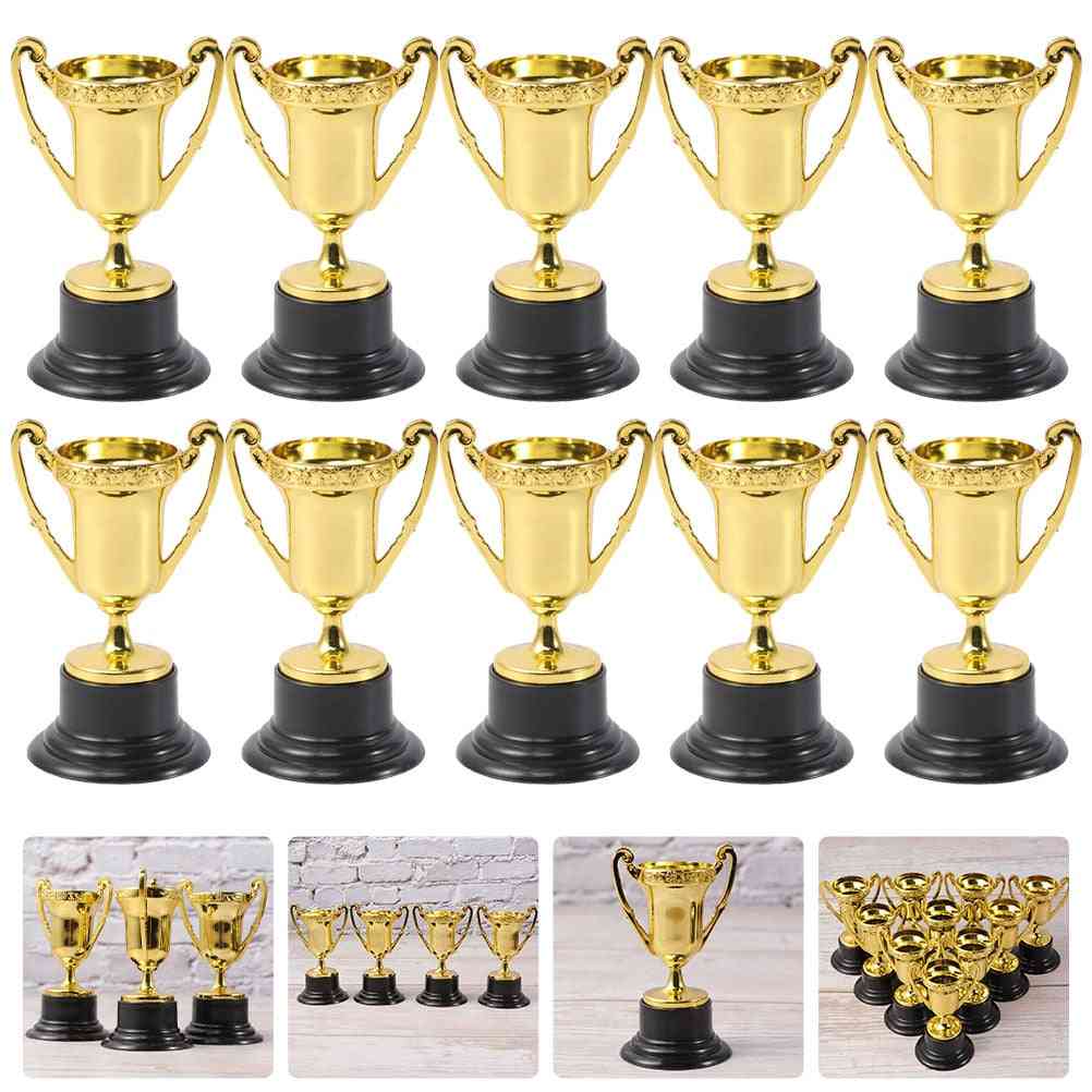 Plastic Reward Trophies Gold Award Trophy Cups