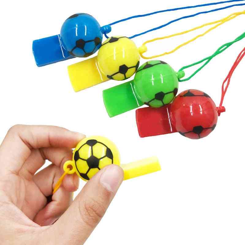 Plastic Multifunction Cheerleading Whistle  With Rope