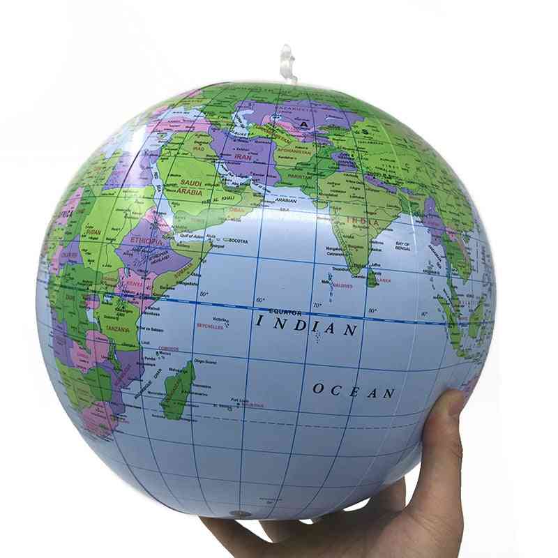 Pvc Inflatable Globe World Earth Ocean Map