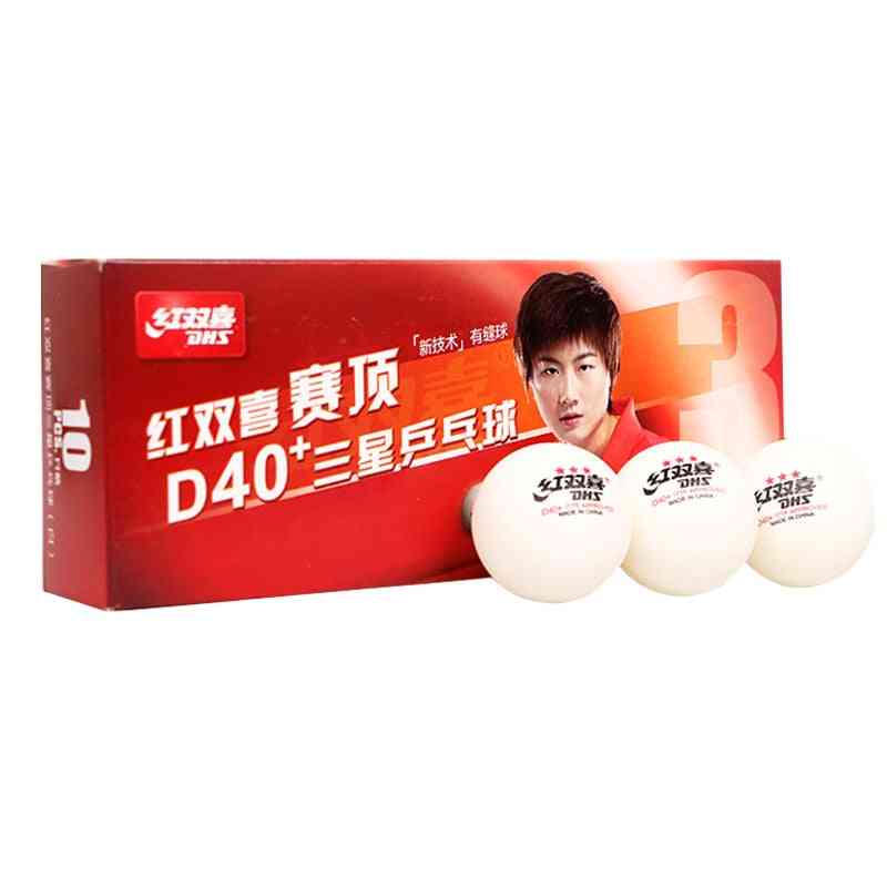 Bordtennisballer nytt materiale plast poly ping pong baller