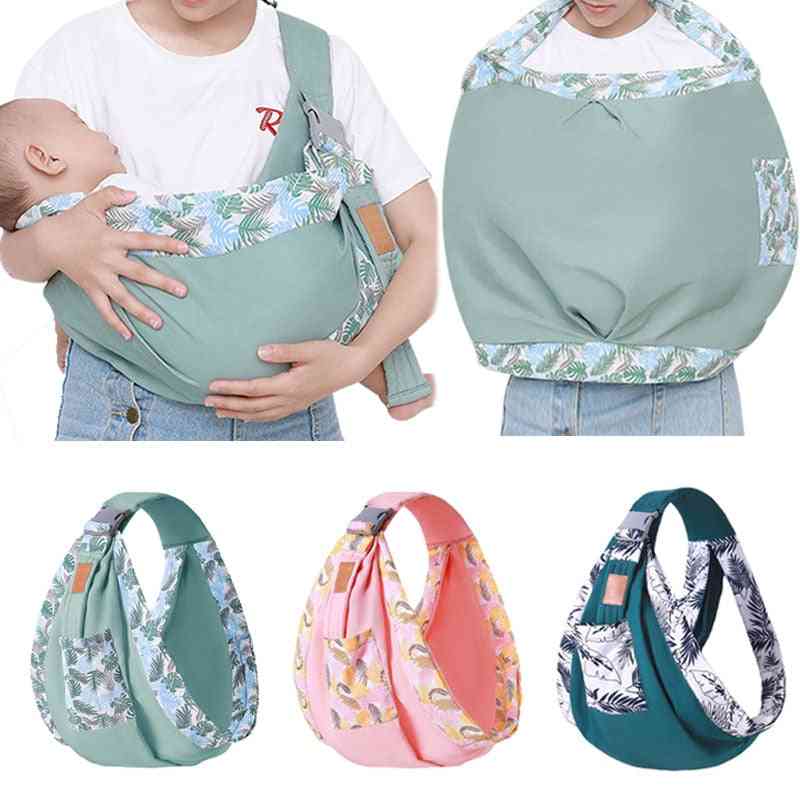 Newborn Sling Dual Use Infant Nursing Cover Carrier Mesh