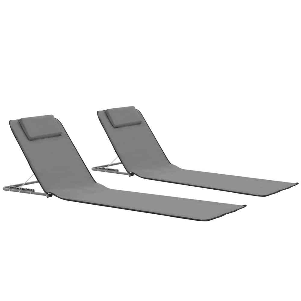 Foldable Sun Lounger Beach Chair
