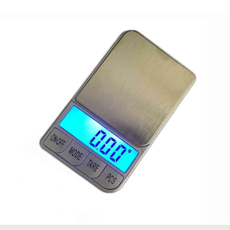 500g 0.01 Mini Pocket Digital Jewelry Scale 500gx0.01g Electronic Gold Gram Weight Balance Scales +7 Units With Retail Box