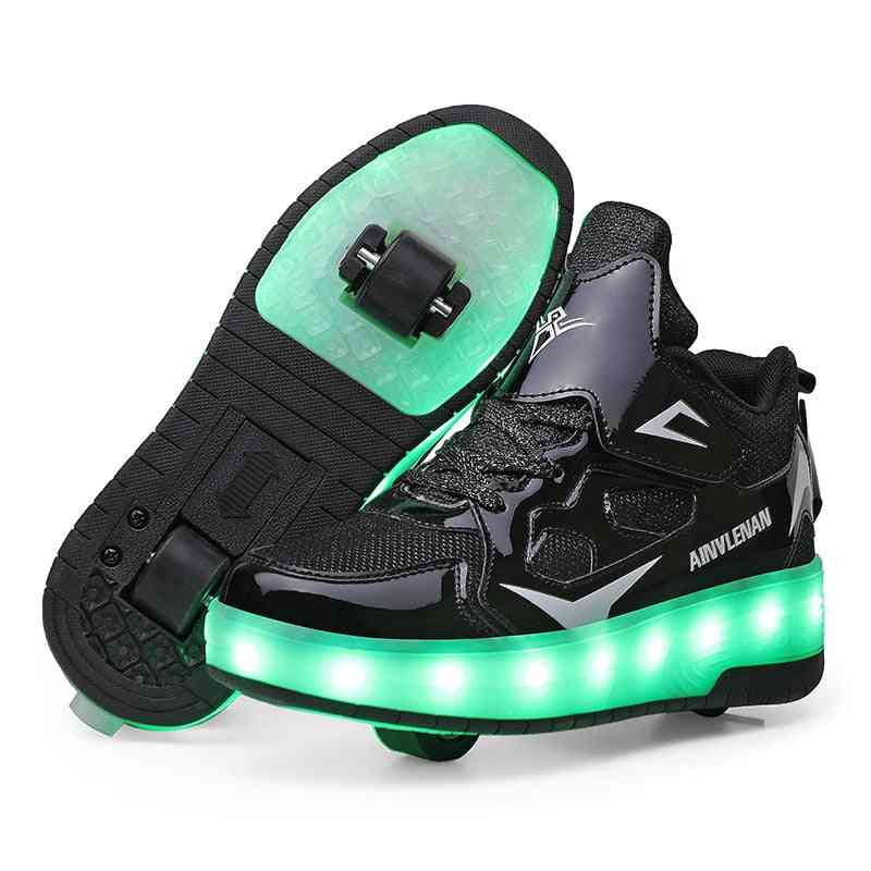 Led Light Up Usb Charging Shoes