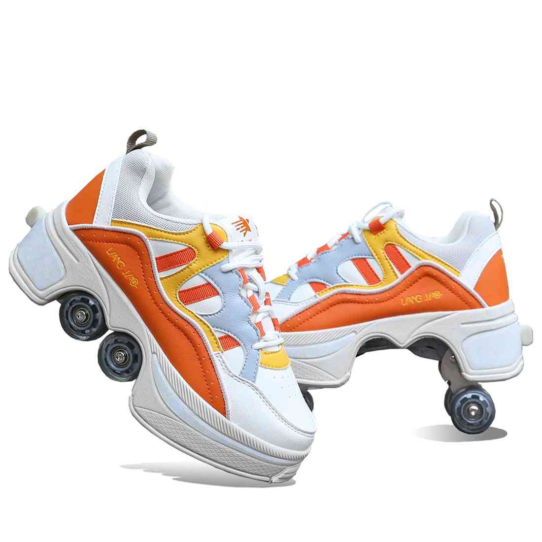 Parkour Wheels Rounds Sneakers