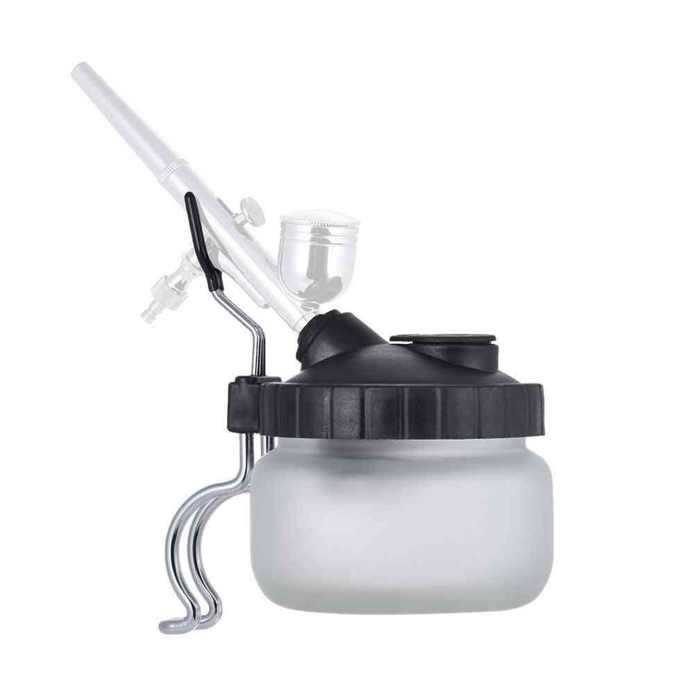 Airbrush Cleaning Pot Spray Gun Cleaner Glass Air Brush