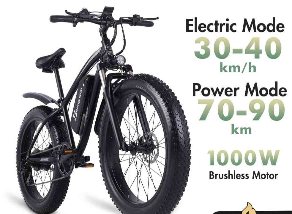 Electric Outdoor Snow Bicycle