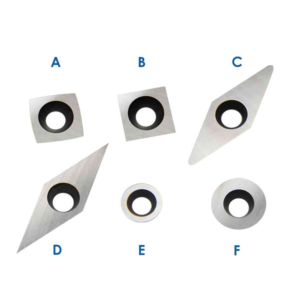 Carbide Insert Woodturning Tools Replacement Cutters