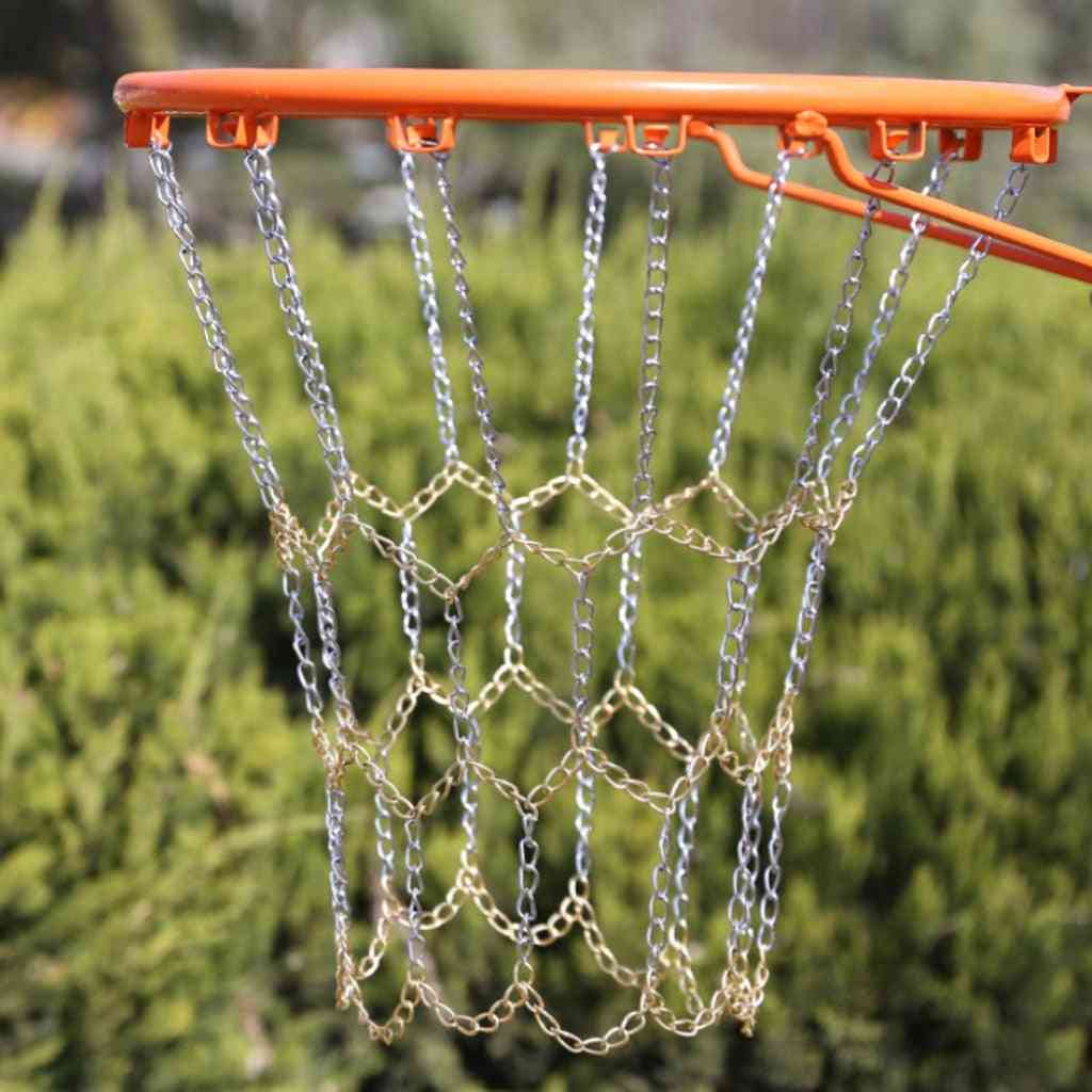 Anti-rust basketball kæde net kraftig metal kæde udskiftning