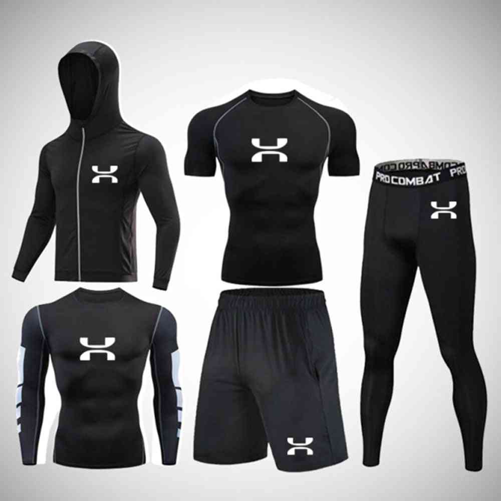 Quick Dry Gym Fitness Joggers Training Running Jersey Sets