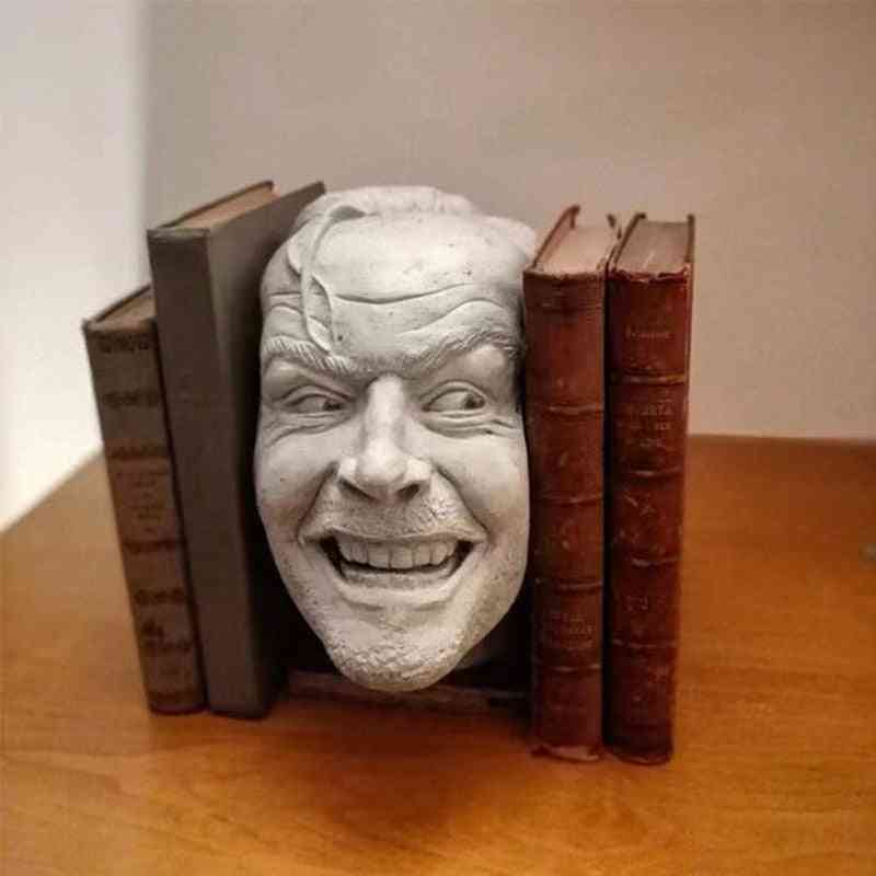 Sculpture Of The Shining Bookend Library