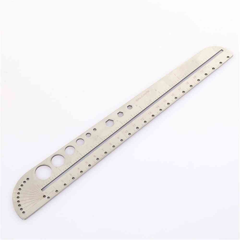 Stainless Steel Straight Ruler Measuring Tools