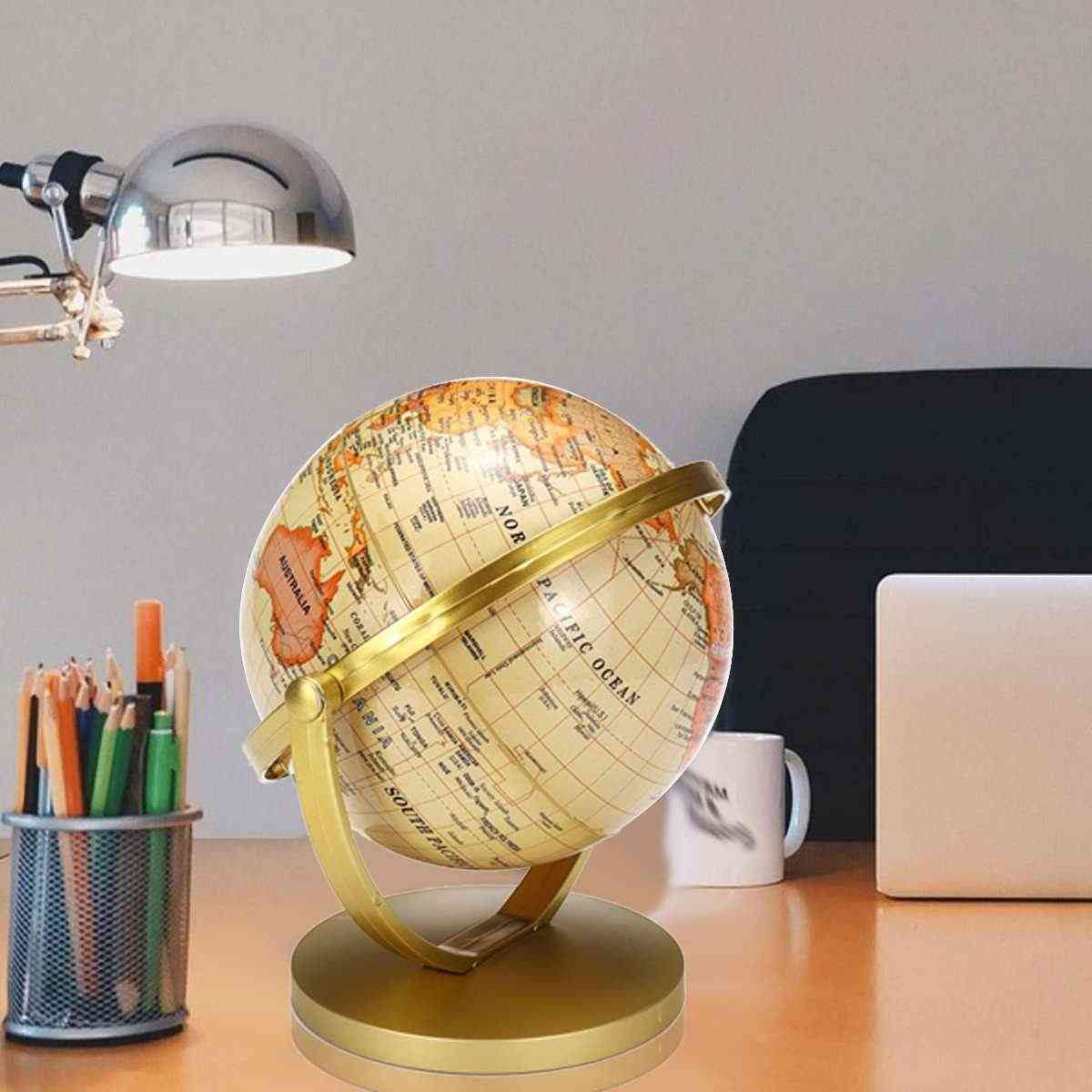 Rotating Stand World Earth Globe Map