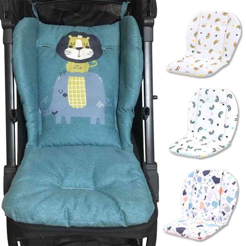 Barnvagn madrasser kudde sits bomull andas bilunderlägg för barnvagnar vagn matta liner nyfödd barnvagn tillbehör