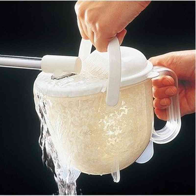 Rice Cleaning Drainer Strainer Kitchen Tool