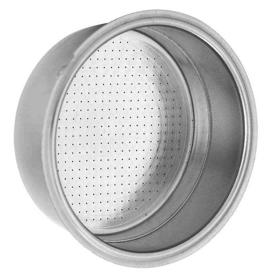 Double Layer Stainless Steel Coffee Filter Basket With Locking Snap