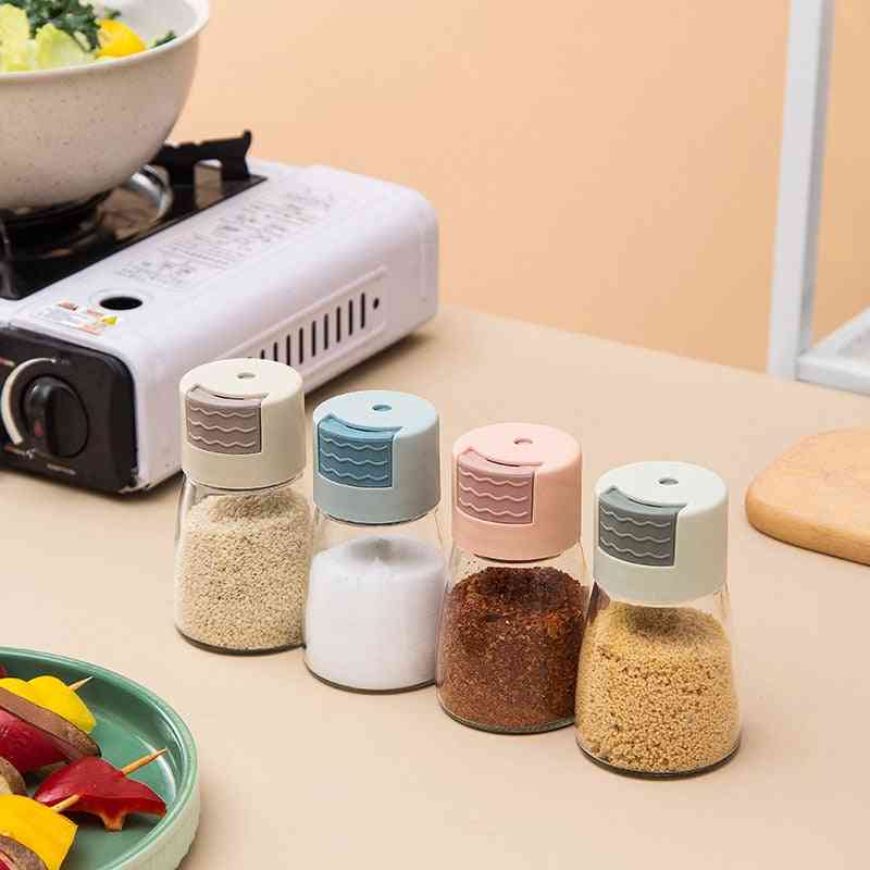Metering Salt Shaker Push Type Dispenser