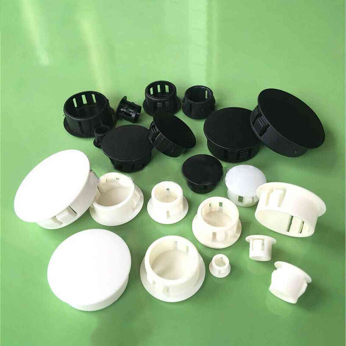 Black/white Nylon Round -end Caps Seal Stopper