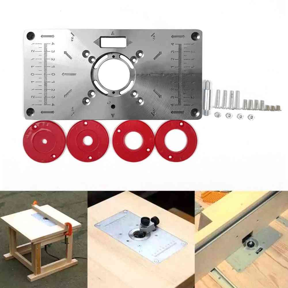 Aluminium Router Table Insert Plate Table