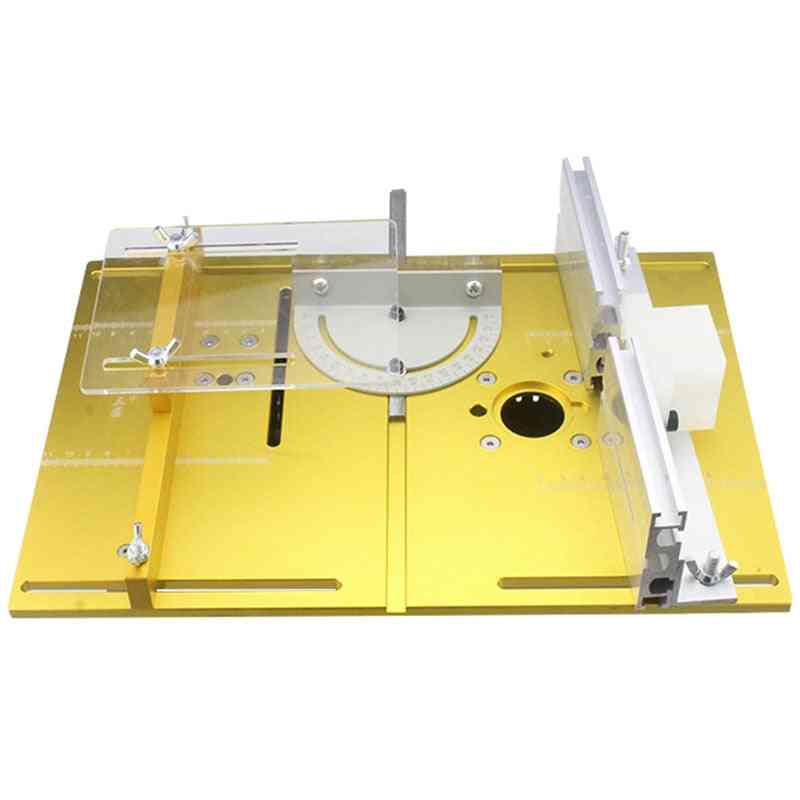 Aluminum Router Table Insert Plate Electric Circular Saw